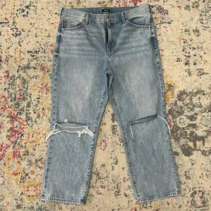 Express High Rise Straight Ankle Size 14R